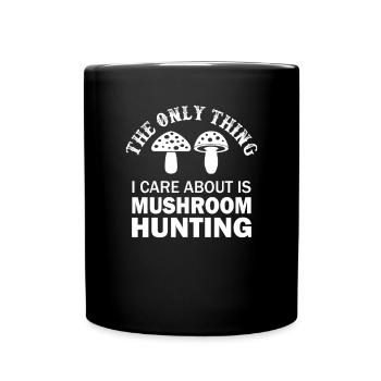 Mushroom Picker Mushrooms Mushroom Finder Mushroom Gift - Full Colour Mug - black - Front