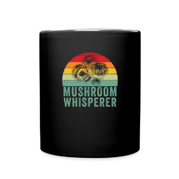 Mushroom Picker Mushrooms Mushroom Finder Mushroom Gift - Full Colour Mug - black - Front