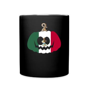 Hongrie Halloween Citrouille - Mug uni - noir - Devant