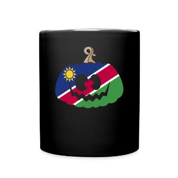 Hongrie Halloween Citrouille - Mug uni - noir - Devant