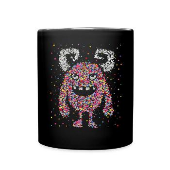 Carnaval Carnaval Confettis Monster Kölle Alaaf - Mug uni - noir - Devant