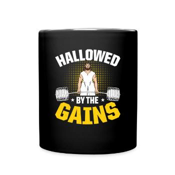 Jesus Fitness Training - Full Colour Mug - black - Front