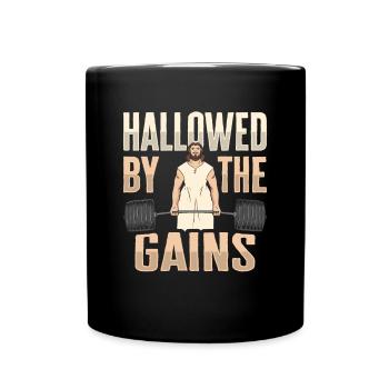Jesus Fitness Training - Full Colour Mug - black - Front