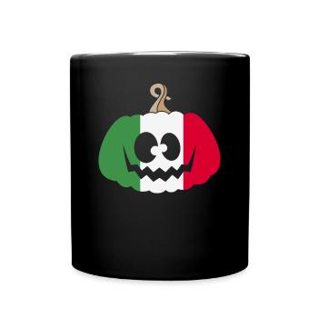 Hungary Halloween Pumpkin - Full Colour Mug - black - Front