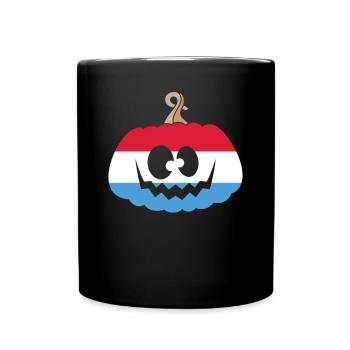 Hongrie Halloween Citrouille - Mug uni - noir - Devant