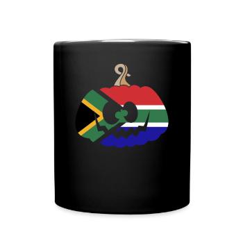 Hongrie Halloween Citrouille - Mug uni - noir - Devant