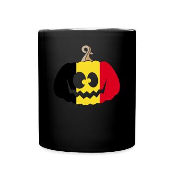 Hongrie Halloween Citrouille - Mug uni - noir - Devant