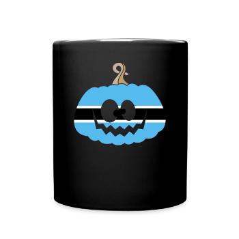 Hongrie Halloween Citrouille - Mug uni - noir - Devant