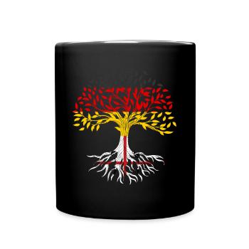 Sarde Sardische Flagge Sardegna Sardinien - Tasse einfarbig - Schwarz - Vorne