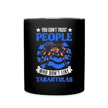 Tarantula Pet Spider Tarantula - Full Colour Mug - black - Front
