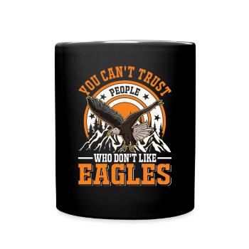 Golden Eagle Gift Eagle Aigle Reproducteur Fauconnier - Mug uni - noir - Devant
