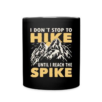 Randonnée Je ne m’arrête pas pour faire de la randonnée Trekking Randonneur - Mug uni - noir - Devant