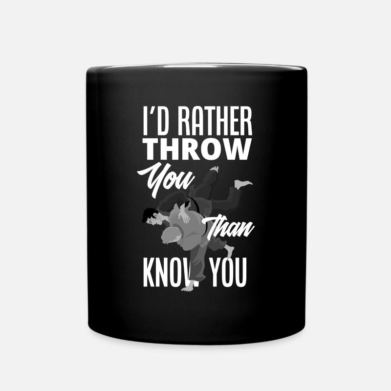 Jiu Jitsu Jiu Jitsu Jiu Jitsu - Tasse einfarbig - Schwarz