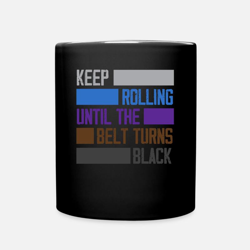 Jiu Jitsu Jiu Jitsu Jiu Jitsu - Tasse einfarbig - Schwarz