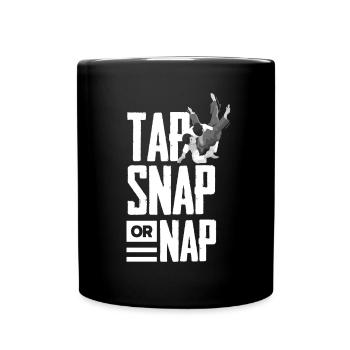 Jiu Jitsu Jiu Jitsu Jiu Jitsu - Tasse einfarbig - Schwarz - Vorne
