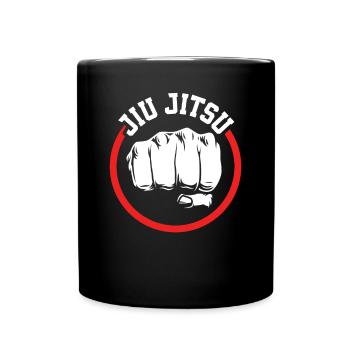 Jiu Jitsu Jiu Jitsu Jiu Jitsu - Tasse einfarbig - Schwarz - Vorne