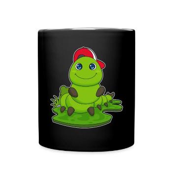 École Caterpillar Student Cap - Mug uni - noir - Devant
