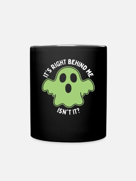 Halloween Ghost Hunt Effrayant Chasseur de fantômes Chasse - Mug uni - noir