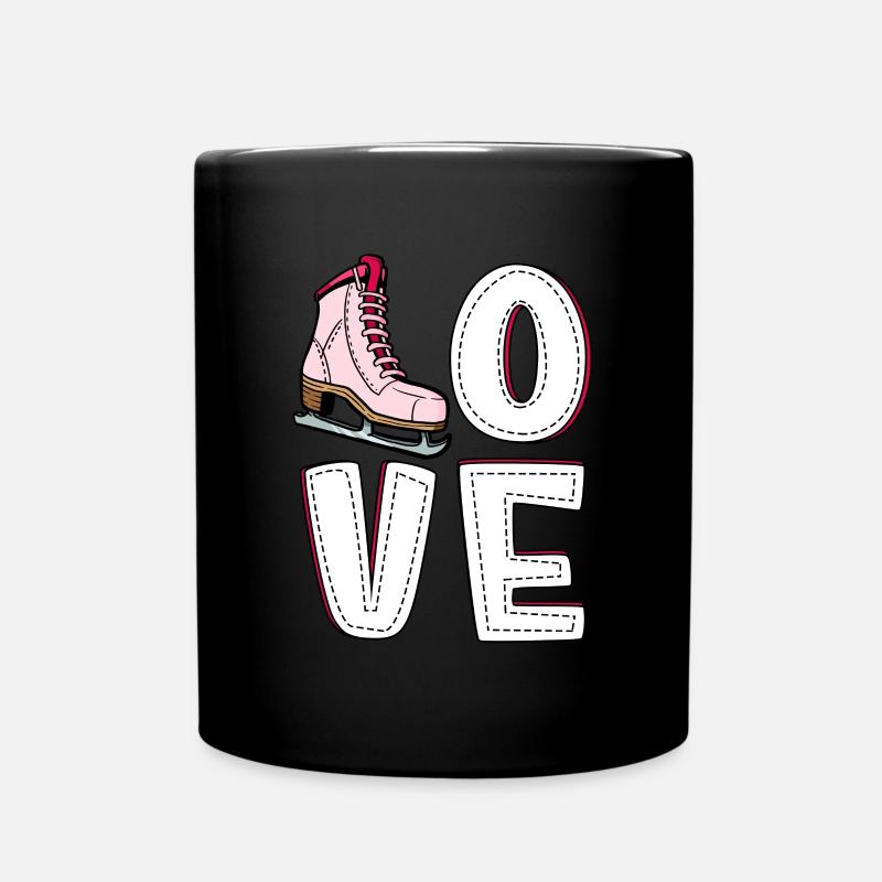 Patinage - Mug uni - noir