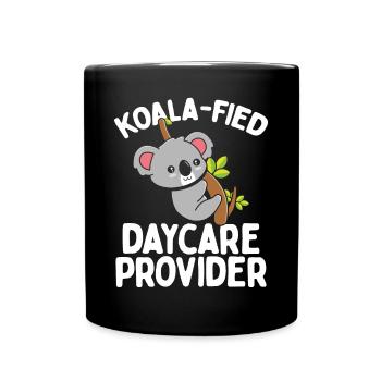 Fournisseur de garderie Koala Koalafied Childcare Teacher - Mug uni - noir - Devant