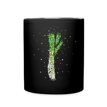 Leek Costume Replacement Carnival Carnival Confetti - Full Colour Mug - black - Front