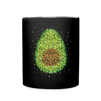 Avocado Costume Replacement Carnival Carnival Gift - Full Colour Mug - black - Front