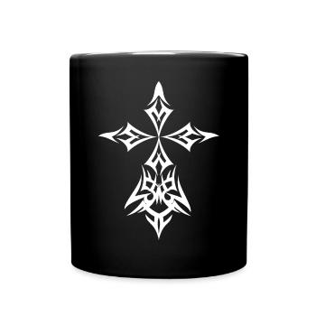 Hermine Celte Tribale Cadeau Pour Breton Celte - Mug uni - noir - Devant