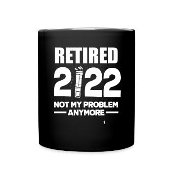 Lustiges Golfen Golf Golfer Geschenk - Tasse einfarbig - Schwarz - Vorne