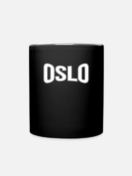 Oslo - Tasse einfarbig - Schwarz