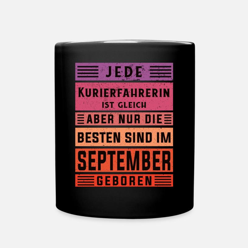 Apotheken Geburtstag September geboren - Tasse einfarbig - Schwarz