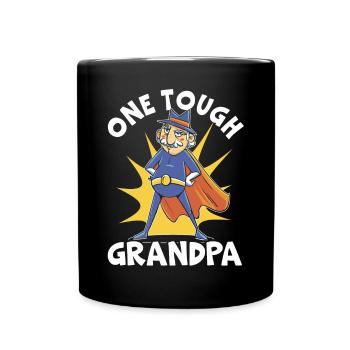 Un grand-père grand-père dur Gramps Grand-père - Mug uni - noir - Devant