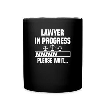Law Studies State Examination Law University - Full Colour Mug - black - Front