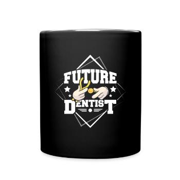 Futur dentiste - Mug uni - noir - Devant