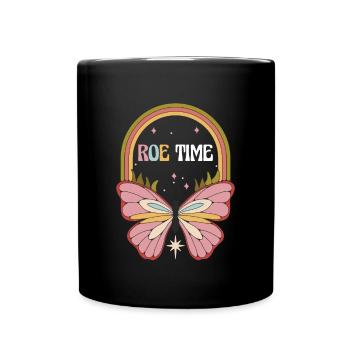 Roe Time Chemise Vintage Rétro Roevember - Mug uni - noir - Devant