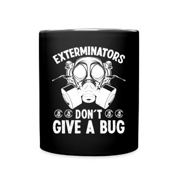 Extermination Technician Bed Bug Pest Worker - Tasse einfarbig - Schwarz - Vorne
