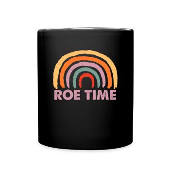 Roe Time Vintage Rétro Roevember - Mug uni - noir - Devant