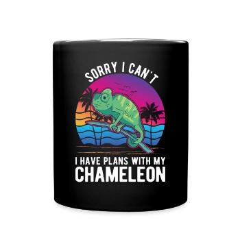 Chameleon Gift Chameleon - Full Colour Mug - black - Front