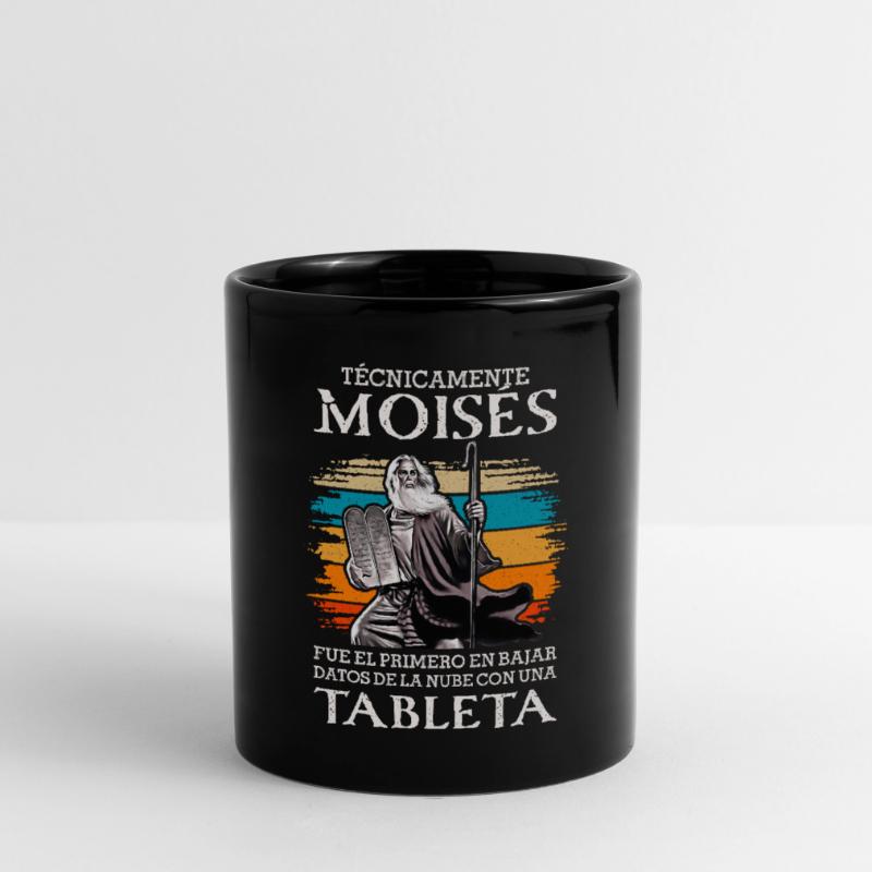 Moises First upload data cloud tablet Full Colour Mug