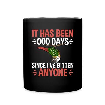 Molinasittich Parrot Bird Sun Parakeet - Full Colour Mug - black - Front