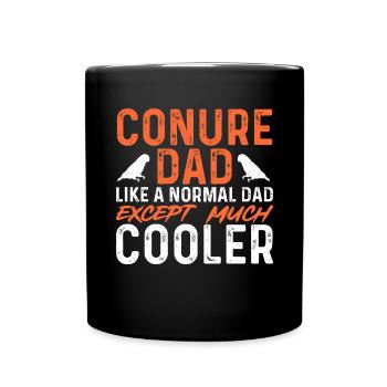 Molinasittich Parrot Bird Sun Parakeet - Full Colour Mug - black - Front