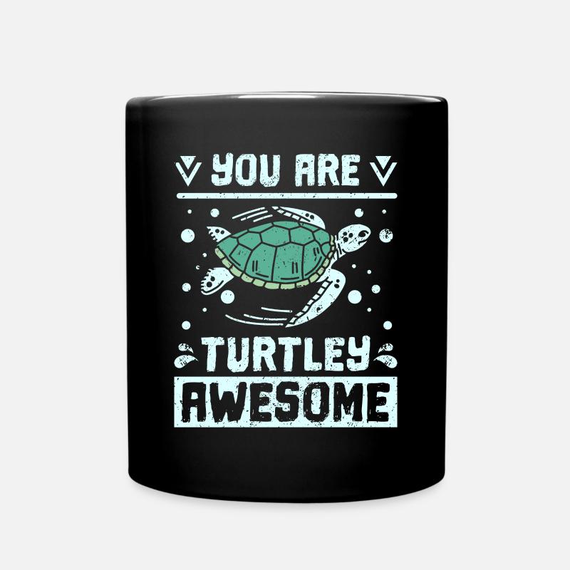 Vous êtes tortue génial - Mug uni - noir