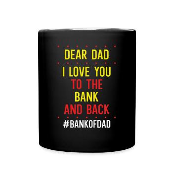 Your son is gift enough - Full Colour Mug - black - Front