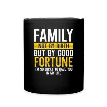 Ich Bin So Glücklich, Dich Zu Haben - Tasse einfarbig - Schwarz - Vorne