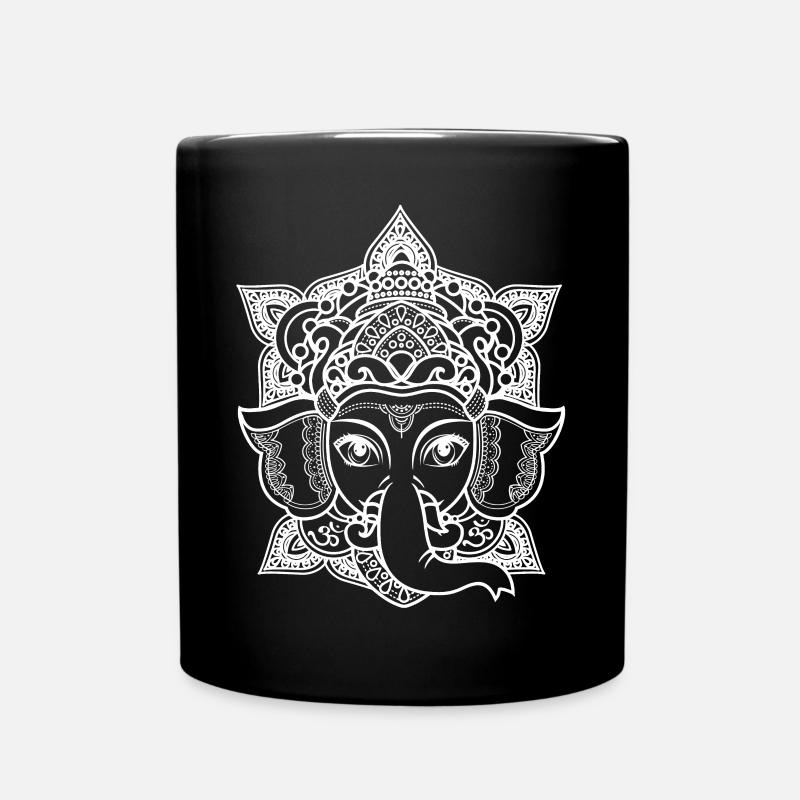 Inde Dieu Shiva Hindouisme Ganesha Divinité - Mug uni - noir