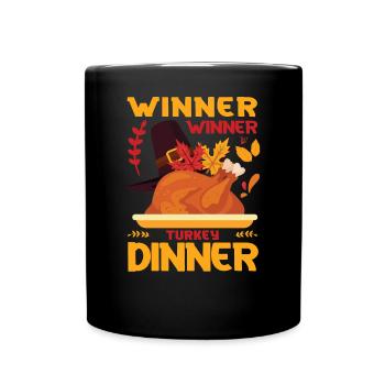 La dinde la plus cool de la ville - Mug uni - noir - Devant