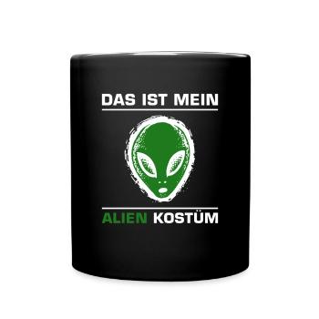 C’est mon cadeau de chemise de costume extraterrestre - Mug uni - noir - Devant