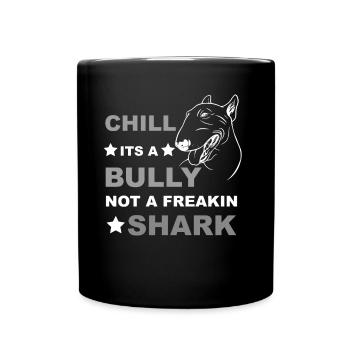 Bull Terrier Bully Miniature Bull Terrier - Full Colour Mug - black - Front