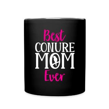 Molinasittich Parrot Bird Sun Parakeet - Full Colour Mug - black - Front