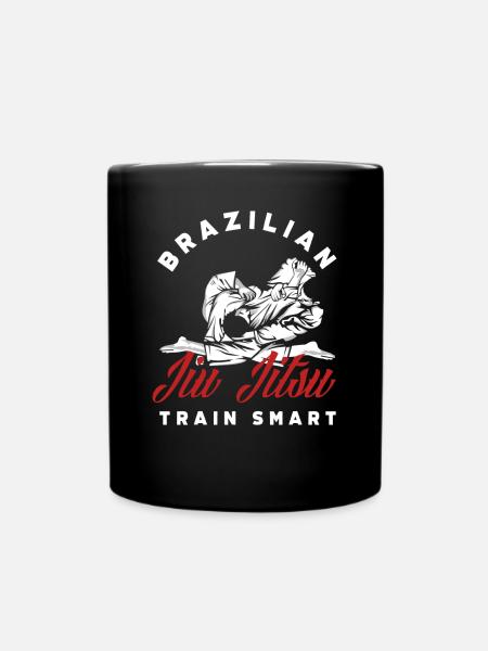 Jiu Jitsu Jiu Jitsu Jiu Jitsu - Tasse einfarbig - Schwarz