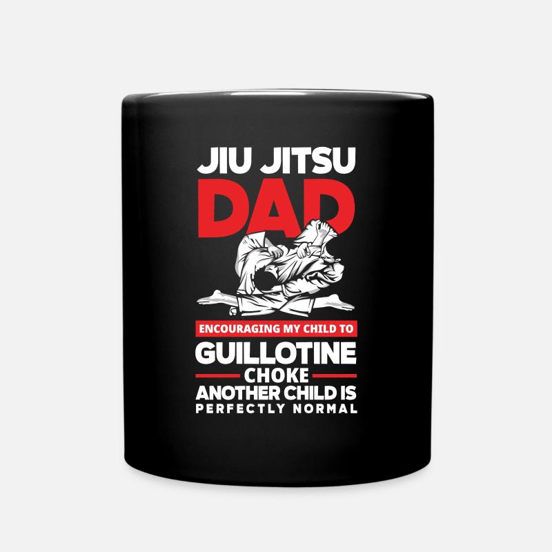 Jiu Jitsu Jiu Jitsu Jiu Jitsu - Tasse einfarbig - Schwarz